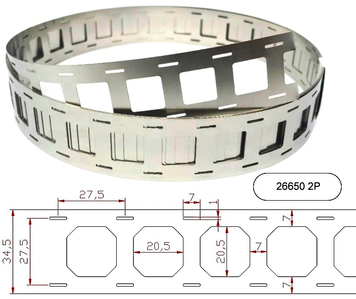 Nickel Strip 26650_34.5-27.5mm